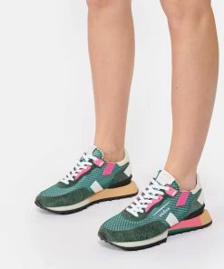 GHOUD VENICE Baskets Rush Groove Cuir Vert -Golden Goose-boutique ghoud look20230126 516