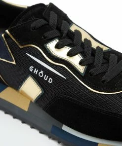 GHOUD VENICE Baskets Rush Low Mesh Noir Doré 12 GHOUD VENICE Baskets Rush Low Mesh Noir Doré -Golden Goose-boutique ghoud35094 pck20221109 4
