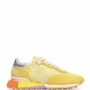 GHOUD VENICE Baskets Rush Groove Cuir Jaune