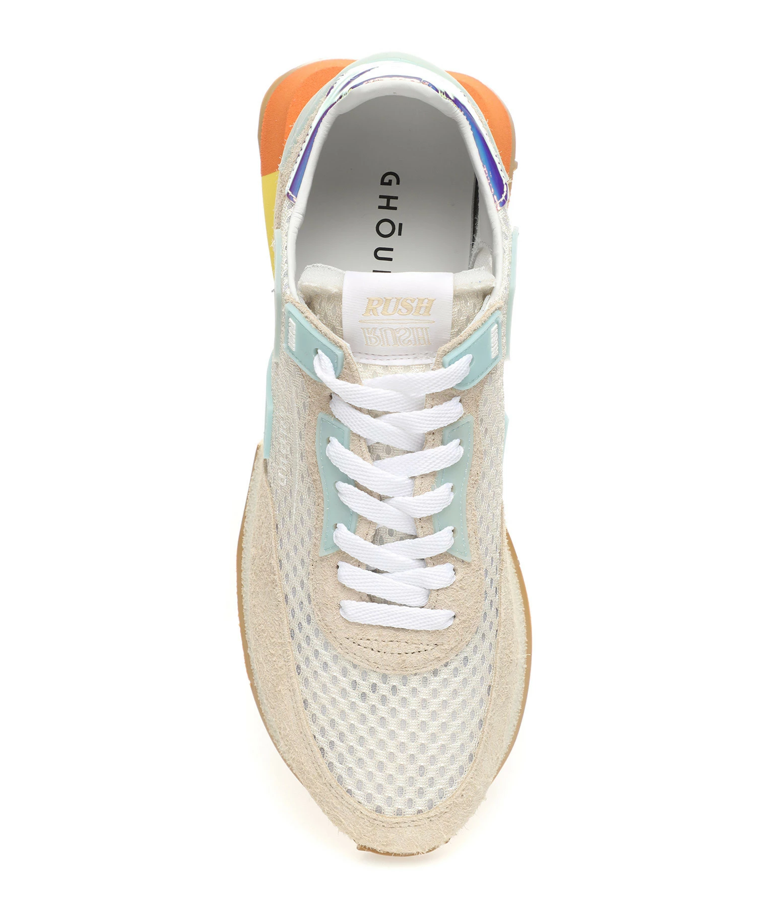 GHOUD VENICE Baskets Rush Groove Cuir Crème 4 GHOUD VENICE Baskets Rush Groove Cuir Crème – Image 2