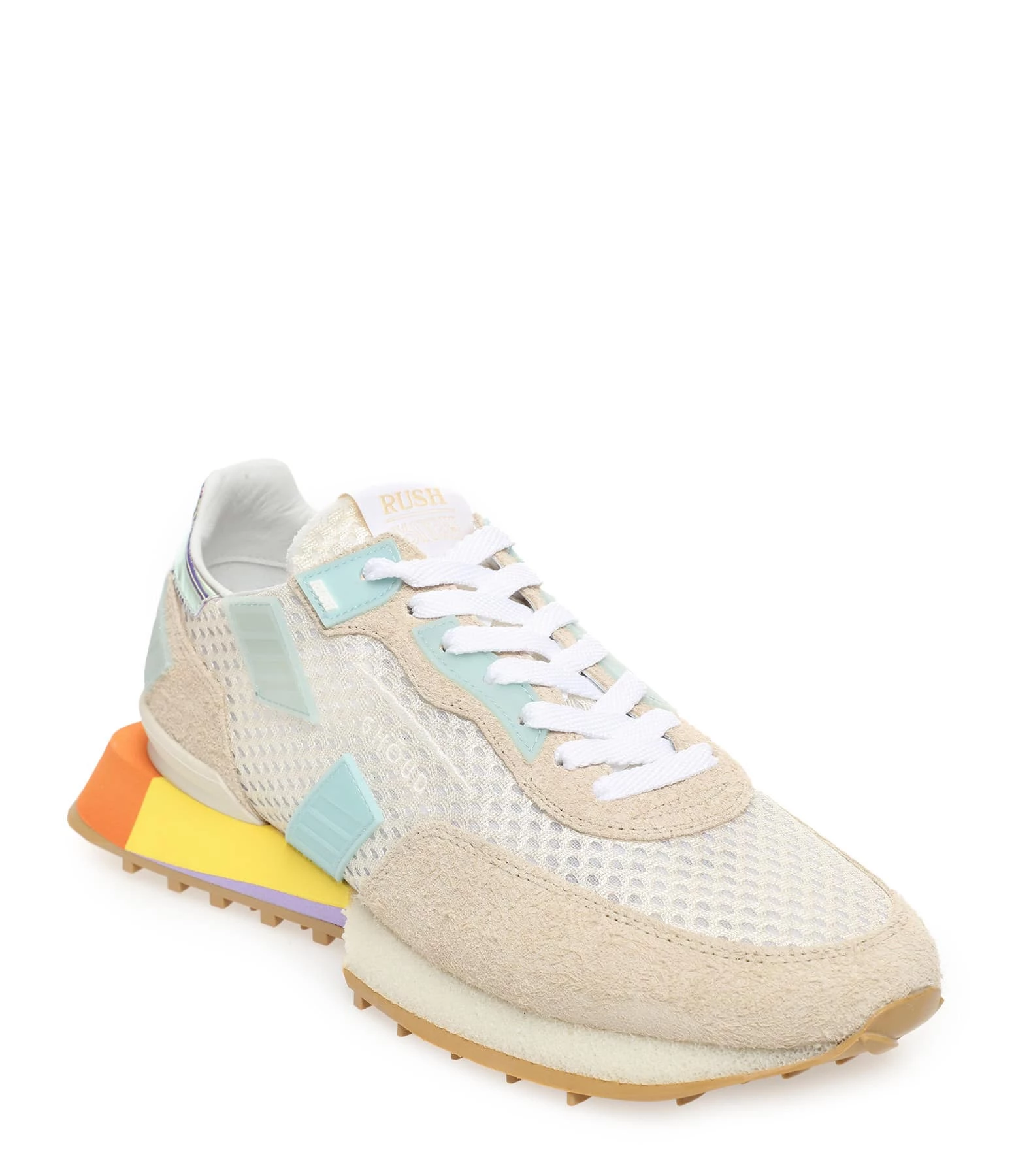 GHOUD VENICE Baskets Rush Groove Cuir Crème 5 GHOUD VENICE Baskets Rush Groove Cuir Crème – Image 3