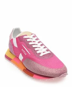 GHOUD VENICE Baskets Star M Mesh Glitter Fuchsia -Golden Goose-boutique ghoud48858 pck20221230 3