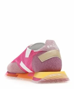 GHOUD VENICE Baskets Star M Mesh Glitter Fuchsia -Golden Goose-boutique ghoud48858 pck20221230 4