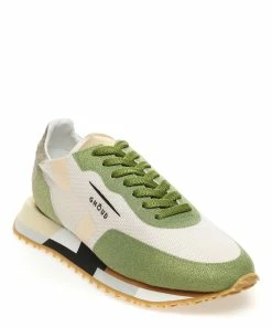 GHOUD VENICE Baskets Star M Mesh Glitter Marron Crème -Golden Goose-boutique ghoud48861 pck20221226 3 1