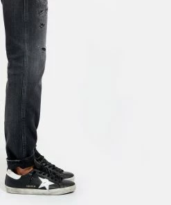 Golden Goose Baskets Homme Superstar Cuir Noir Blanc -Golden Goose-boutique golde look20180725 138 1 1 1 2