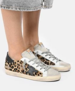 Golden Goose Baskets Superstar Cuir Léopard -Golden Goose-boutique golde look20201125 201