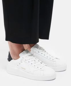 Golden Goose Baskets Pure Star Cuir Blanc Noir -Golden Goose-boutique golde look20201210 102