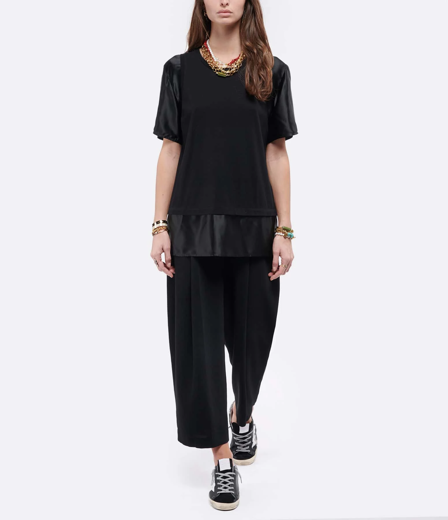 Golden Goose Baskets Superstar Cuir Suédé Glitter Blanc Argenté 8 Golden Goose Baskets Superstar Cuir Suédé Glitter Blanc Argenté – Image 6