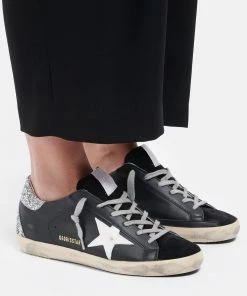 Golden Goose Baskets Superstar Cuir Suédé Glitter Blanc Argenté 13 Golden Goose Baskets Superstar Cuir Suédé Glitter Blanc Argenté -Golden Goose-boutique golde look20201210 124