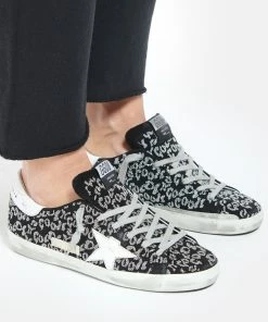 Golden Goose Baskets Superstar Imprimé Cuir Suédé Noir 14 Golden Goose Baskets Superstar Imprimé Cuir Suédé Noir -Golden Goose-boutique golde look20210330 123