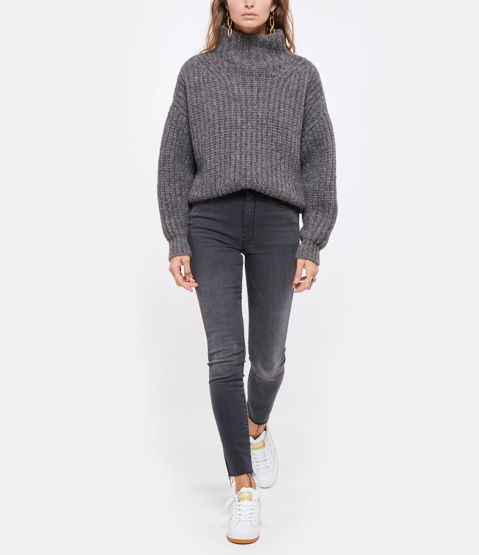 Golden Goose Baskets Yeah Cuir Blanc 7 Golden Goose Baskets Yeah Cuir Blanc – Image 5