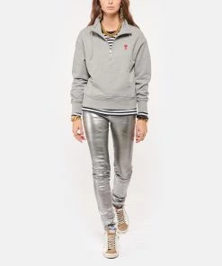 Golden Goose Baskets Slide Cuir Clous Blanc Léopard -Golden Goose-boutique golde look20210715 29