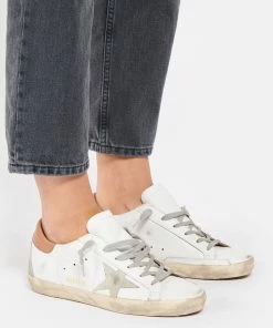 Golden Goose Baskets Superstar Cuir Blanc Marron 14 Golden Goose Baskets Superstar Cuir Blanc Marron -Golden Goose-boutique golde look20210715 44