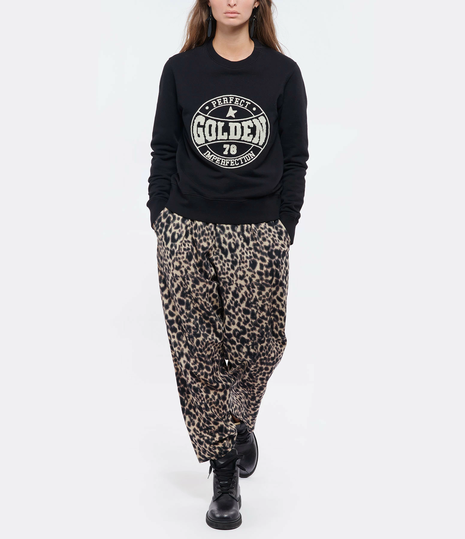 Golden Goose Bottines Ele Cuir Noir 13 Golden Goose Bottines Ele Cuir Noir – Image 11