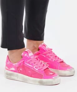 Golden Goose Baskets Stardan Cuir Rose Fluo -Golden Goose-boutique golde look20210804 325