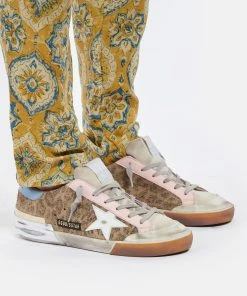 Golden Goose Baskets Superstar Cuir Léopard -Golden Goose-boutique golde look20210804 38