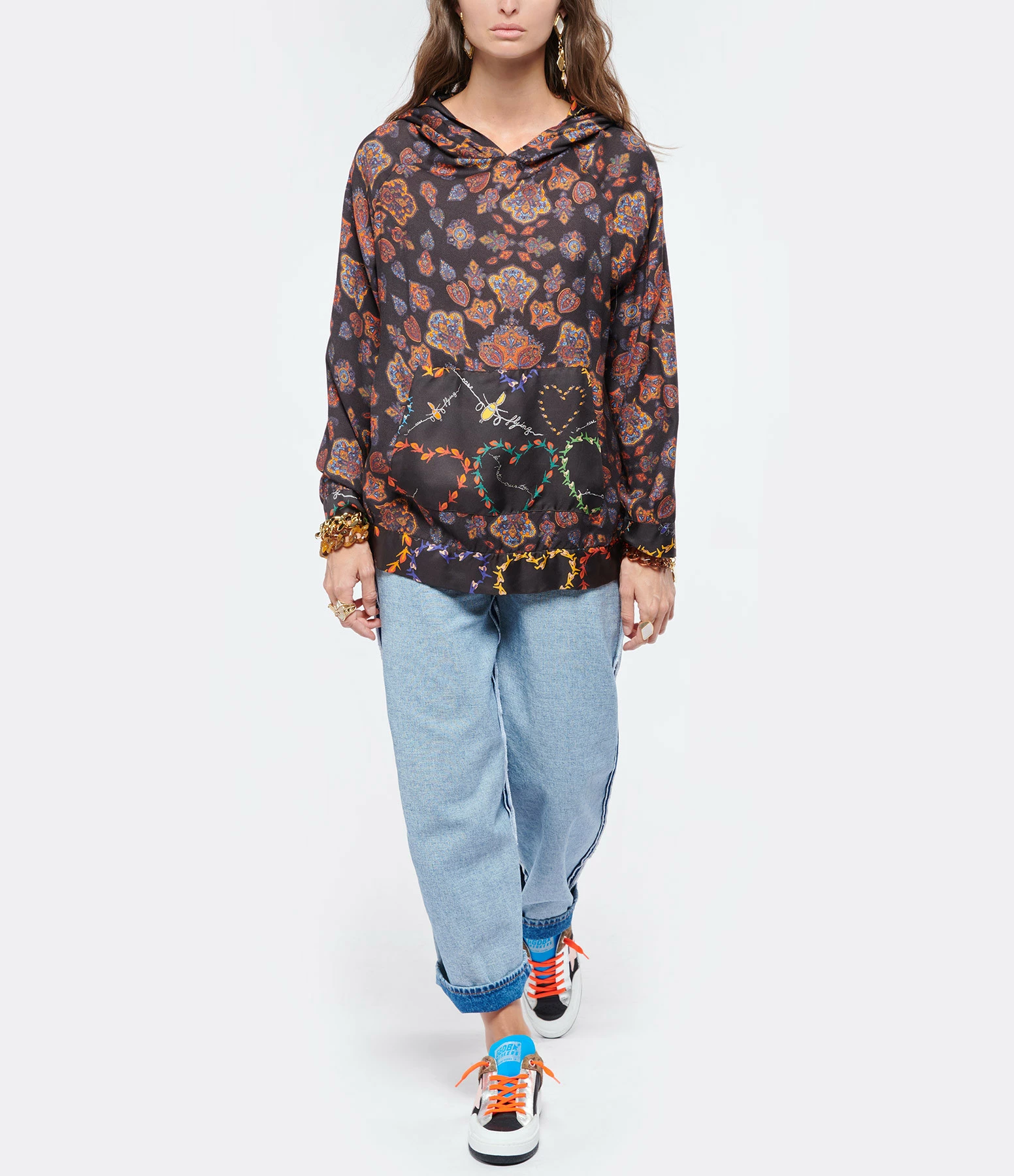 Golden Goose Baskets Yeah Cuir Suédé Léopard Multicolore 10 Golden Goose Baskets Yeah Cuir Suédé Léopard Multicolore – Image 8