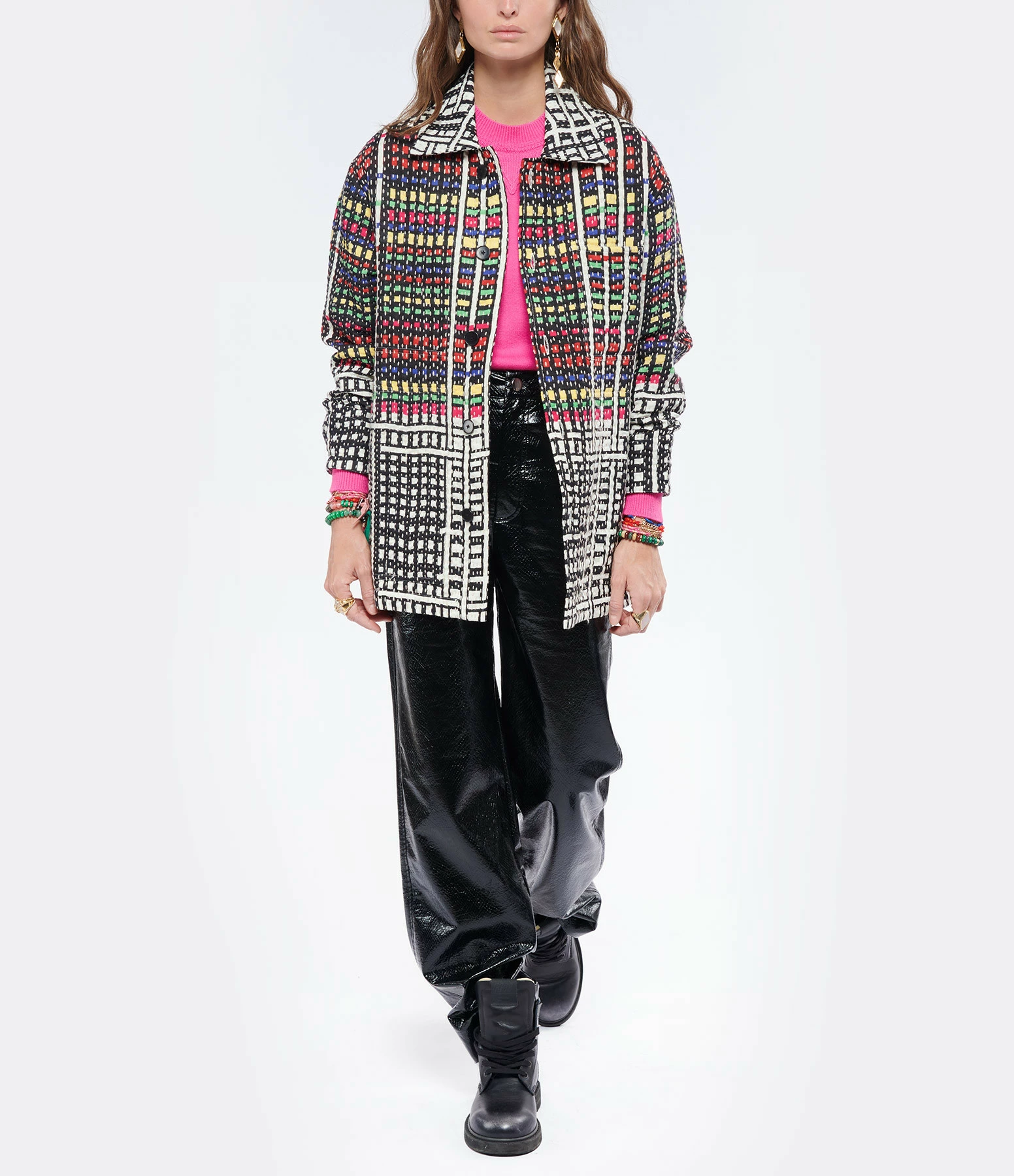 Golden Goose Bottines Ele Cuir Noir 14 Golden Goose Bottines Ele Cuir Noir – Image 12