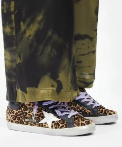 Golden Goose Baskets Superstar Cuir Léopard -Golden Goose-boutique golde look20210816 178