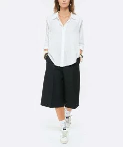 Golden Goose Baskets Stardan Cuir Blanc Noir -Golden Goose-boutique golde look20210817 48