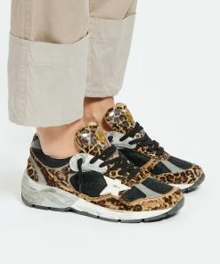 Golden Goose Baskets Running Dad Cuir Léopard Noir 13 Golden Goose Baskets Running Dad Cuir Léopard Noir -Golden Goose-boutique golde look20211220 198
