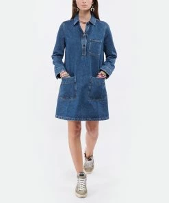 Golden Goose Baskets Slide Cuir Rose Taupe -Golden Goose-boutique golde look20211230 530