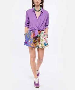 Golden Goose Baskets Running Cuir Suédé Violet 23 Golden Goose Baskets Running Cuir Suédé Violet -Golden Goose-boutique golde look20220119 109