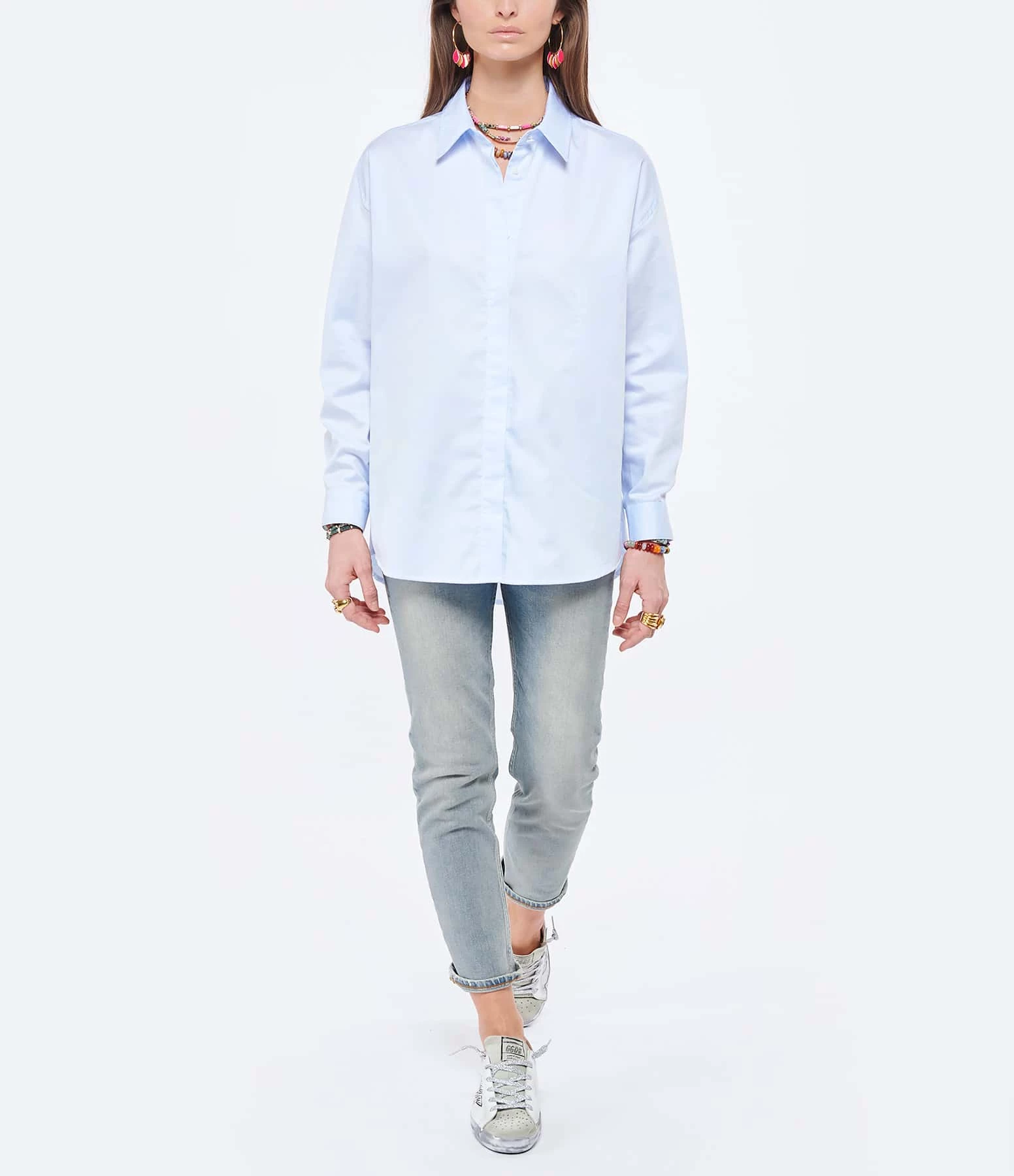 Golden Goose Baskets Superstar Cuir Blanc Naturel 12 Golden Goose Baskets Superstar Cuir Blanc Naturel – Image 10