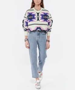 Golden Goose Baskets Superstar Sabot Cuir Blanc Glitter Rose -Golden Goose-boutique golde look20220202 309