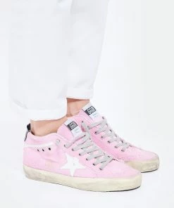 Golden Goose Baskets Mid Star Toile Rose -Golden Goose-boutique golde look20220216 189