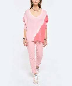 Golden Goose Baskets Ball Star Cuir Blanc Rose -Golden Goose-boutique golde look20220222 215