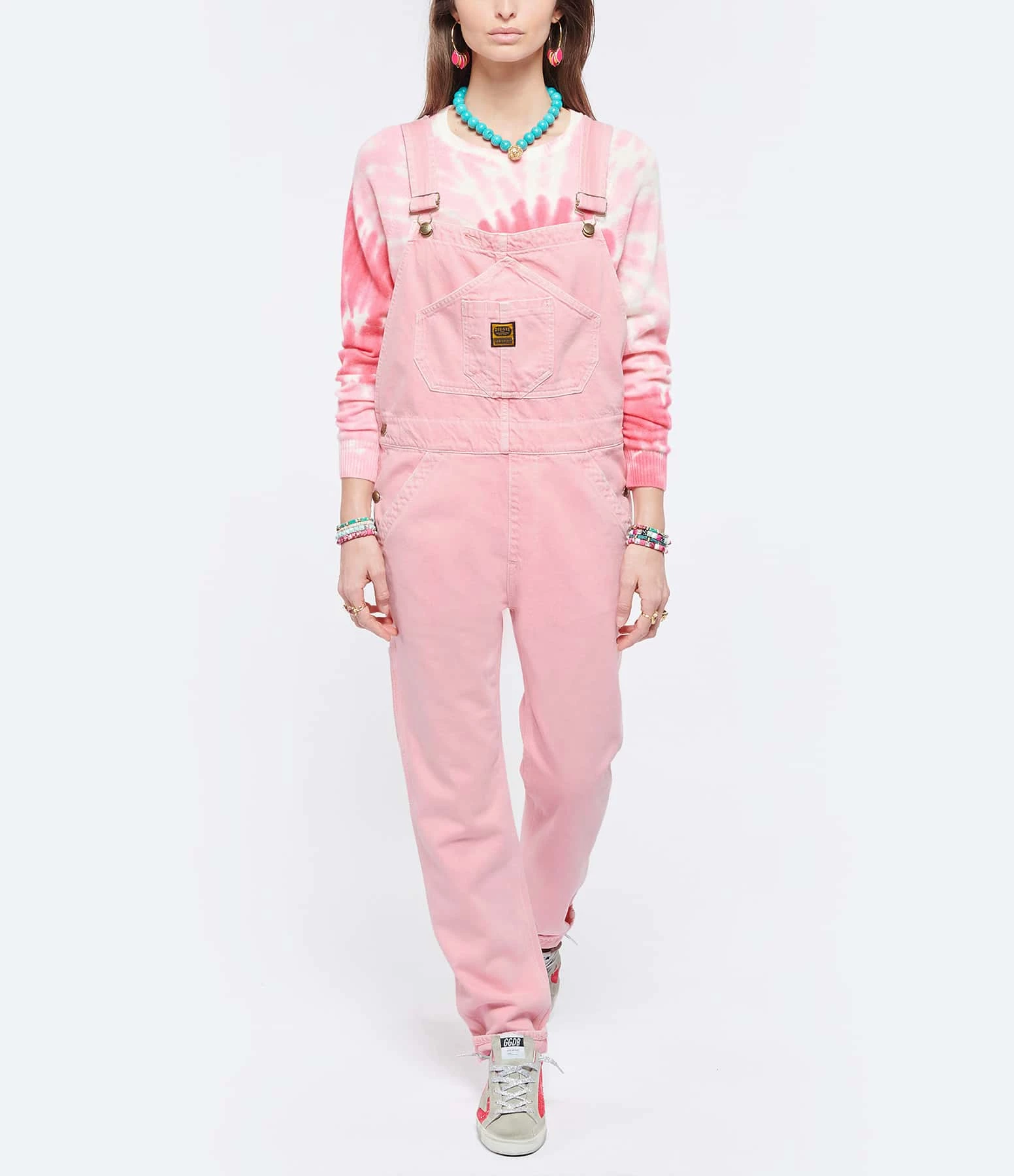 Golden Goose Baskets Superstar Cuir Suédé Glitter Rose, Exclusivité Lulli 11 Golden Goose Baskets Superstar Cuir Suédé Glitter Rose, Exclusivité Lulli – Image 9