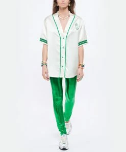 Golden Goose Baskets Running Sole Cuir Argenté Gris, Exclusivité Lulli 22 Golden Goose Baskets Running Sole Cuir Argenté Gris, Exclusivité Lulli -Golden Goose-boutique golde look20220309 183