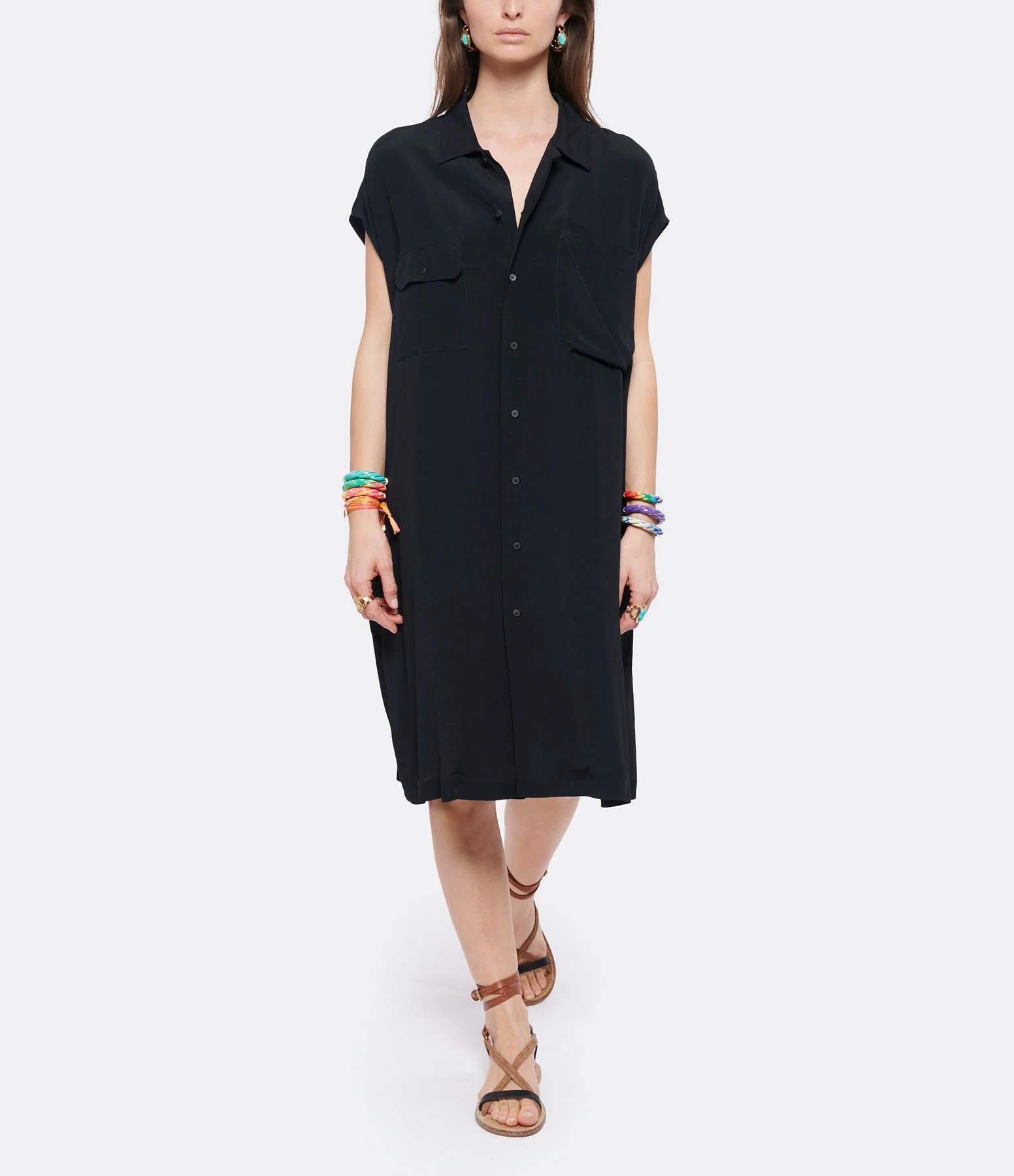 Golden Goose Sandales Grace Cuir Marron Noir 8 Golden Goose Sandales Grace Cuir Marron Noir – Image 6