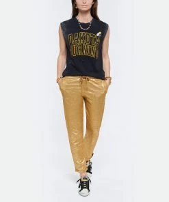 Golden Goose Baskets Superstar Cuir Noir Blanc Doré -Golden Goose-boutique golde look20220331 312