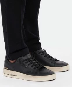 Golden Goose Baskets Homme Stardan Cuir Noir -Golden Goose-boutique golde look20220425 516