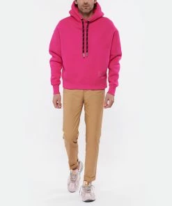 Golden Goose Baskets Homme Running Dad Cuir Suédé Rose Blanc -Golden Goose-boutique golde look20220425 677