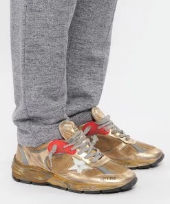 Golden Goose Baskets Homme Running Dad Cuir Rouge Doré 13 Golden Goose Baskets Homme Running Dad Cuir Rouge Doré -Golden Goose-boutique golde look20220425 808
