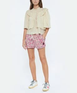 Golden Goose Baskets Superstar Cuir Blanc Rose Fluo -Golden Goose-boutique golde look20220621 222