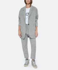 Golden Goose Baskets Slide Cuir Gris -Golden Goose-boutique golde look20220621 506 scaled