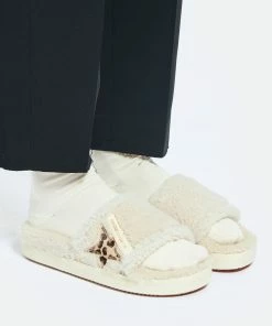 Golden Goose Mules Poolstar Cuir Beige Léopard 14 Golden Goose Mules Poolstar Cuir Beige Léopard -Golden Goose-boutique golde look20220621 92