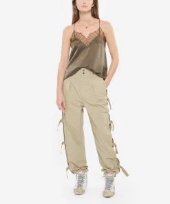 Golden Goose Baskets Francy Glitter Cuir Blanc Taupe 14 Golden Goose Baskets Francy Glitter Cuir Blanc Taupe -Golden Goose-boutique golde look20220629 34