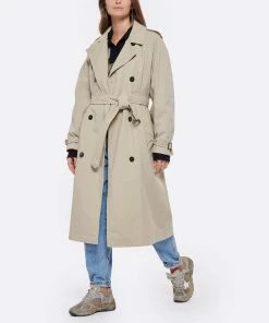 Golden Goose Baskets Running Dad Cuir Taupe -Golden Goose-boutique golde look20220706 358