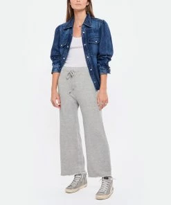 Golden Goose Baskets Slide Cuir Gris -Golden Goose-boutique golde look20220719 241