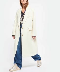 Golden Goose Baskets Running Sole Cuir Beige Argenté -Golden Goose-boutique golde look20220803 275