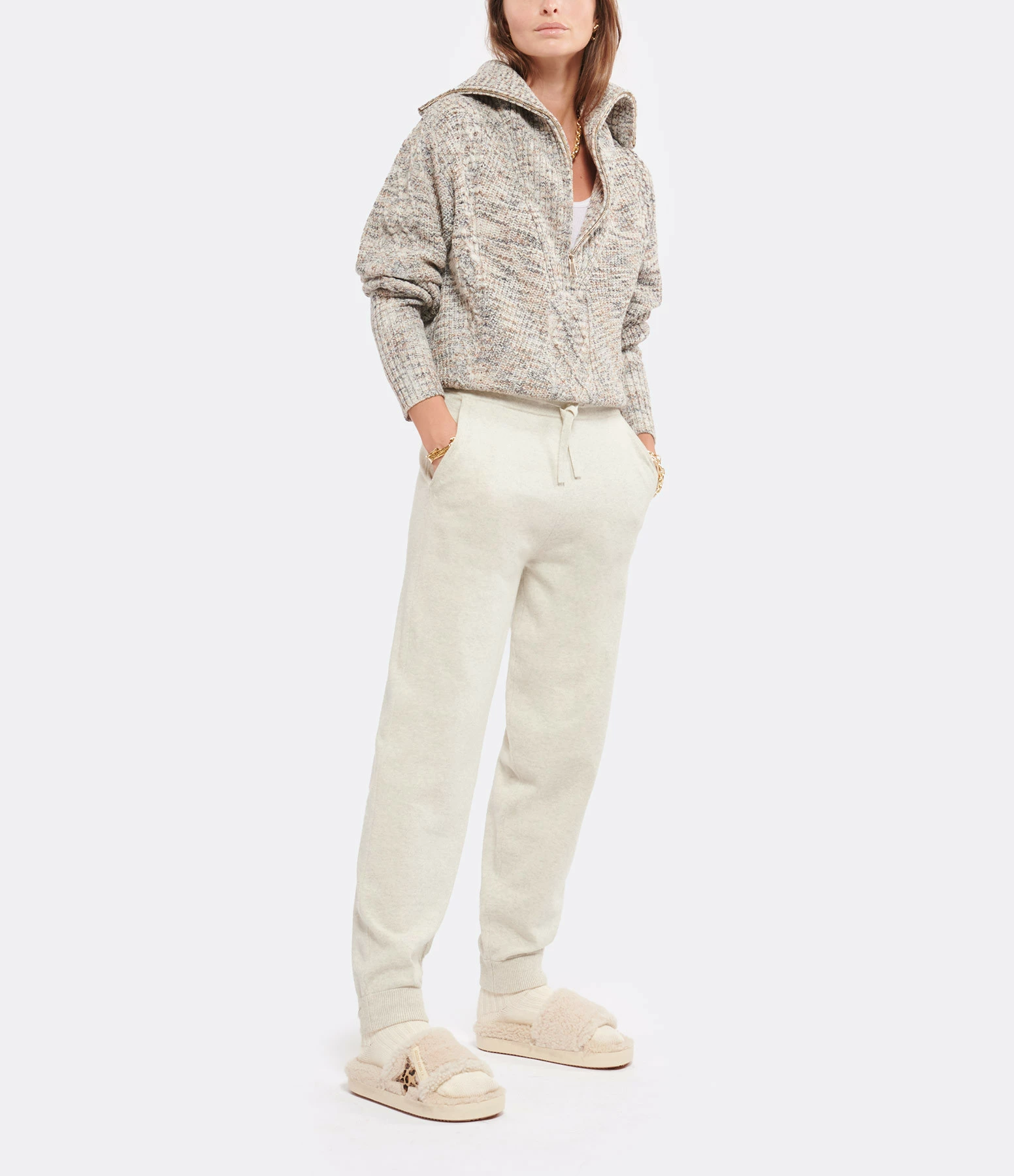 Golden Goose Mules Poolstar Cuir Beige Léopard 9 Golden Goose Mules Poolstar Cuir Beige Léopard – Image 7