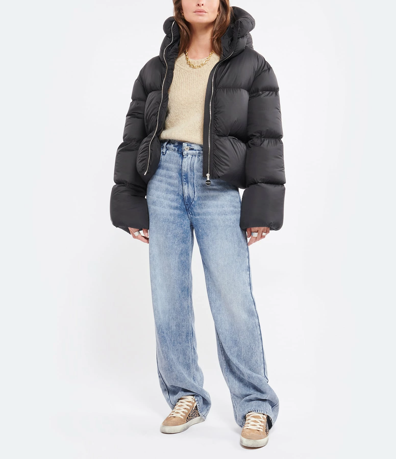 Golden Goose Baskets Mid Star Cuir Léopard 8 Golden Goose Baskets Mid Star Cuir Léopard – Image 6