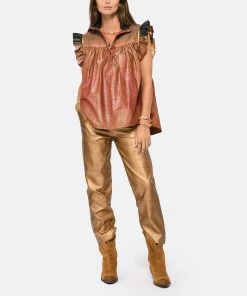 Golden Goose Bottes Wish Star Cuir Suédé Camel -Golden Goose-boutique golde look20220824 41