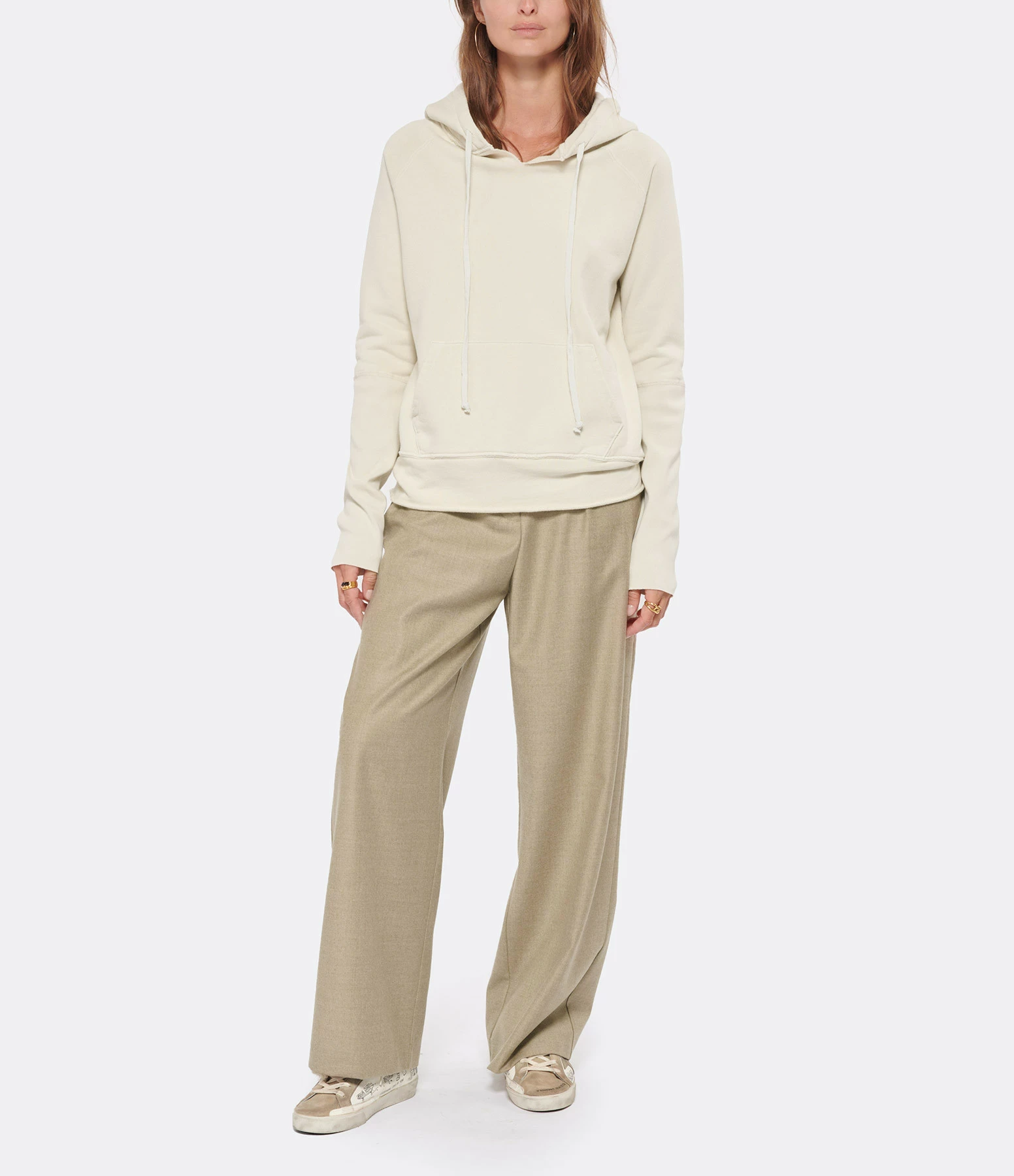 Golden Goose Baskets Superstar Sérigraphié Cuir Blanc Taupe 13 Golden Goose Baskets Superstar Sérigraphié Cuir Blanc Taupe – Image 11