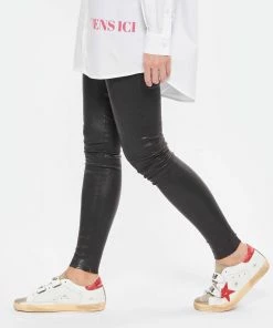 Golden Goose Baskets Old School Cuir Blanc Rouge Irisé -Golden Goose-boutique golde look20220906 227